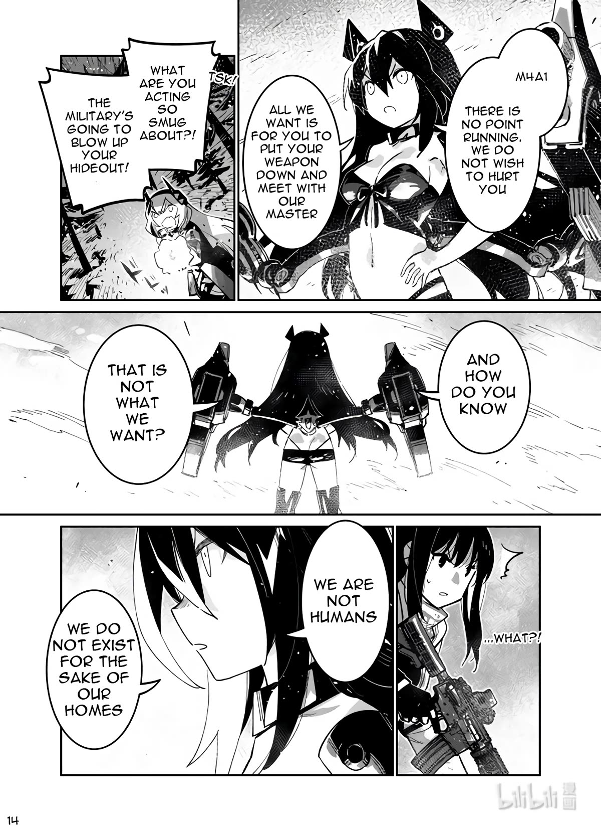 Girls' Frontline chapter 38 page 14