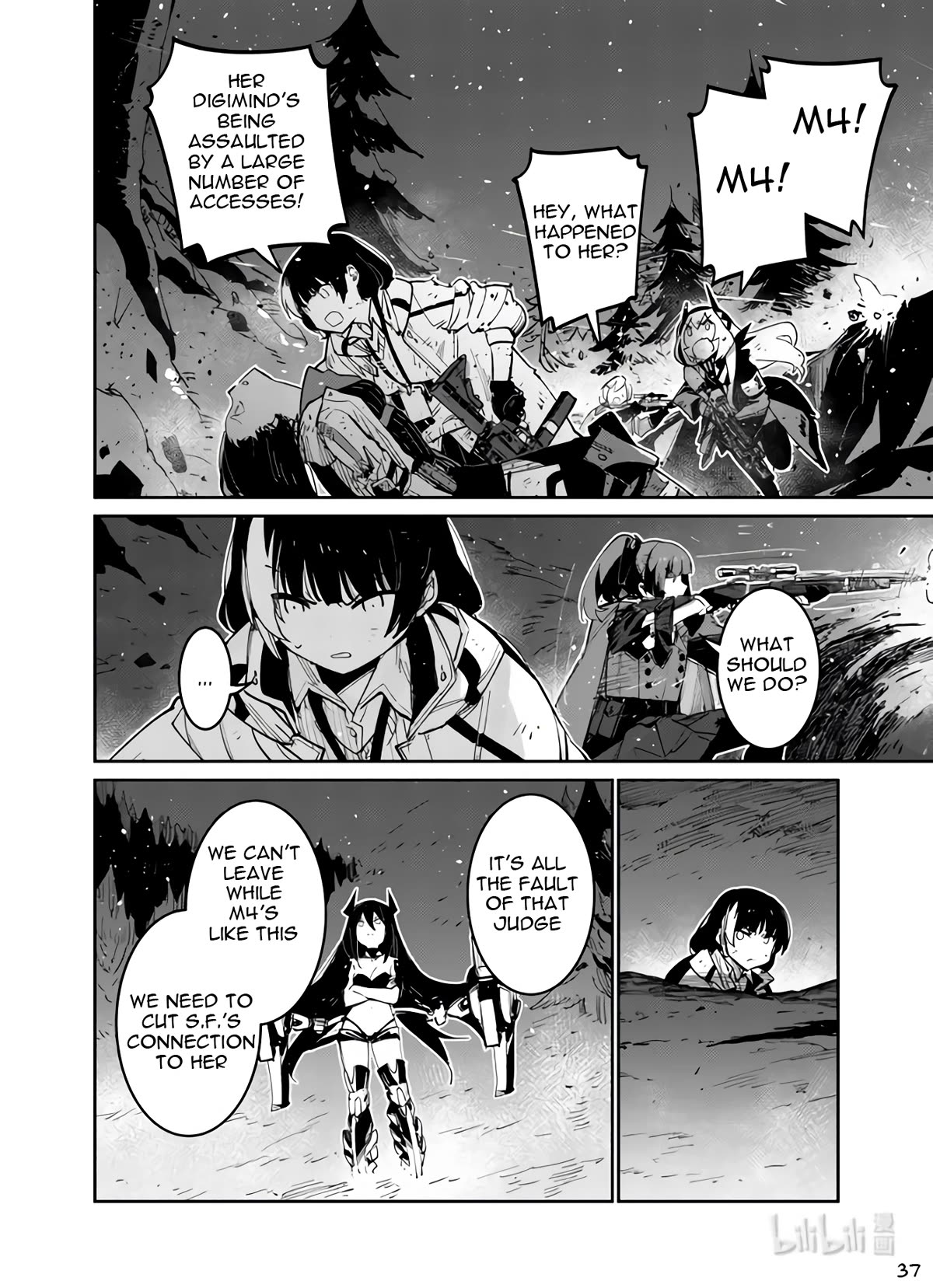 Girls' Frontline chapter 38 page 37