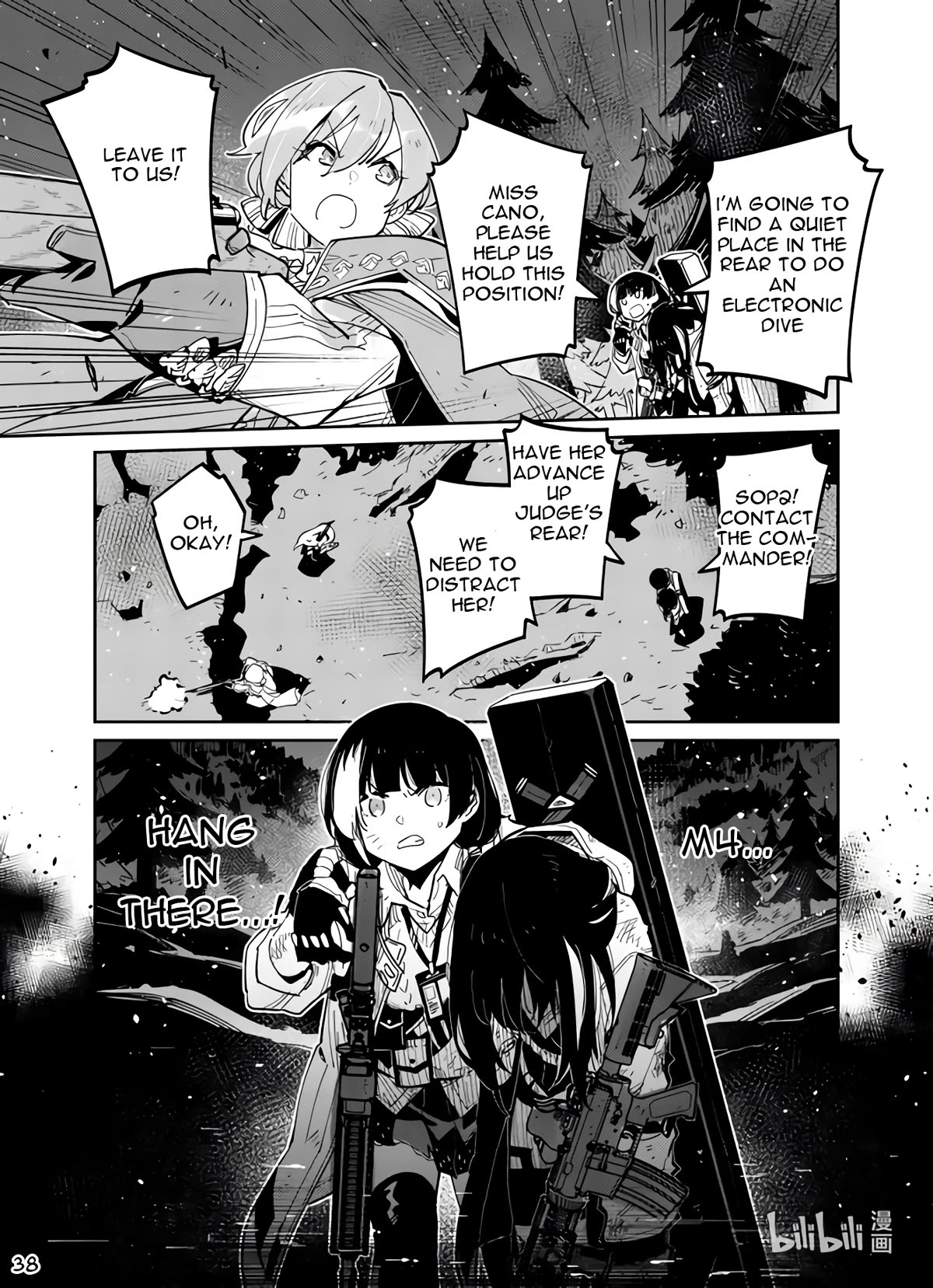 Girls' Frontline chapter 38 page 38