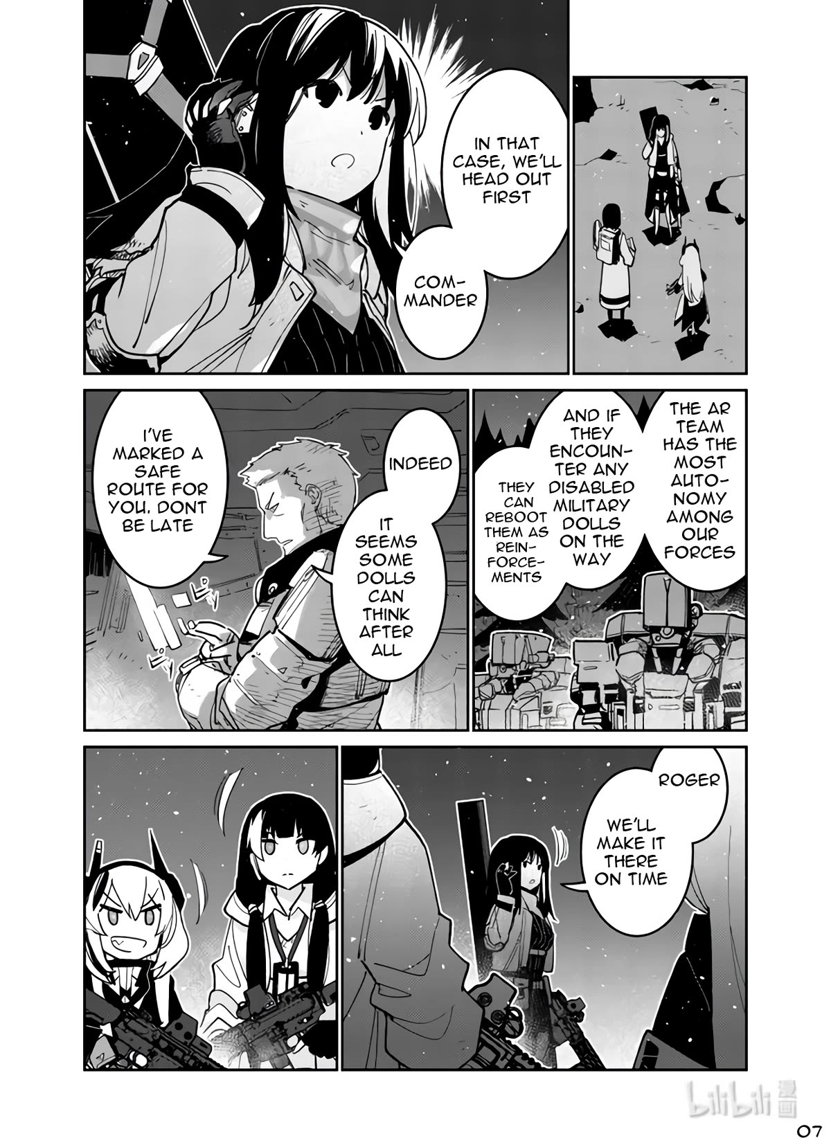 Girls' Frontline chapter 38 page 7