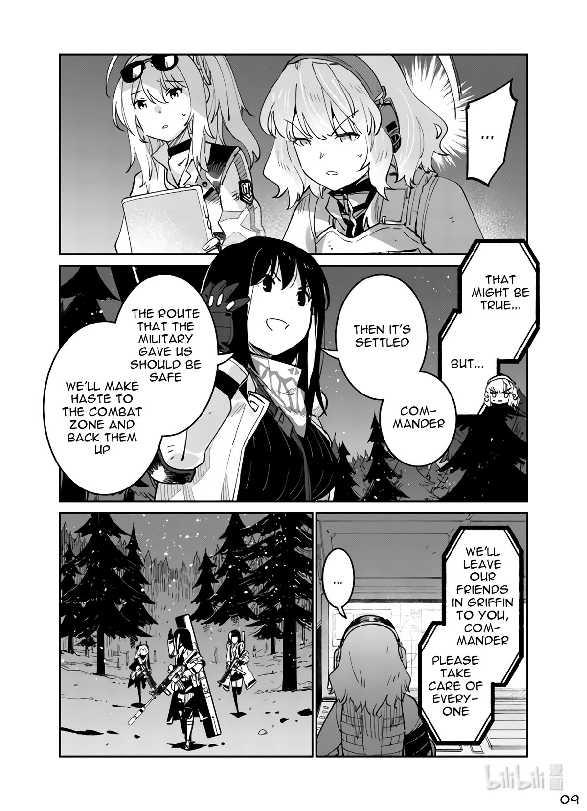 Girls' Frontline chapter 38 page 9