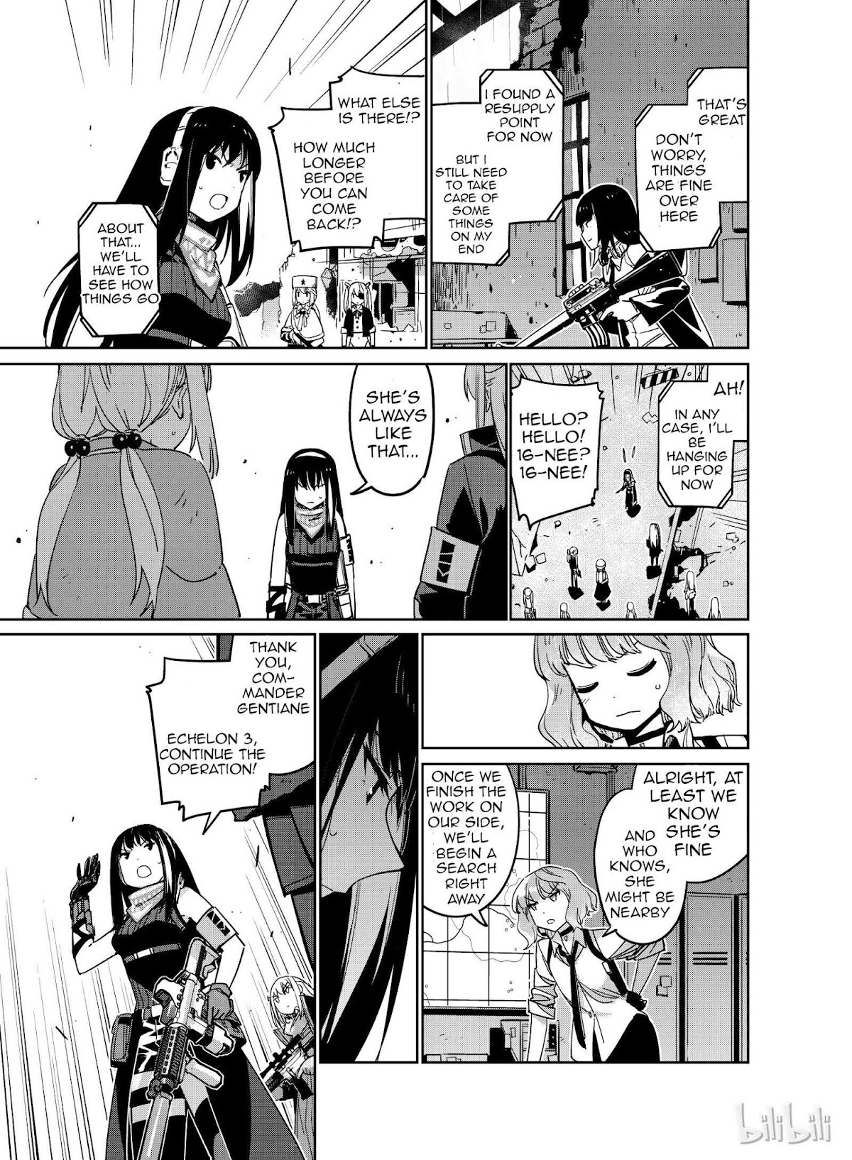 Girls' Frontline chapter 9 page 8