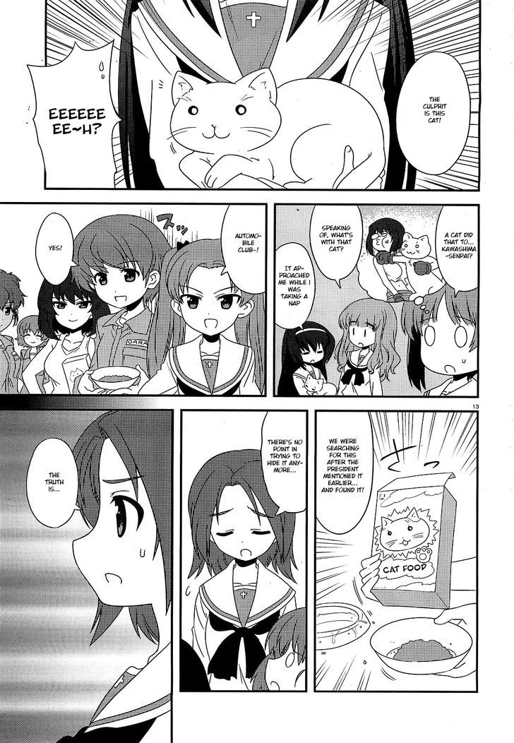 Girls & Panzer - Motto Love Love Sakusen desu! chapter 10 page 13