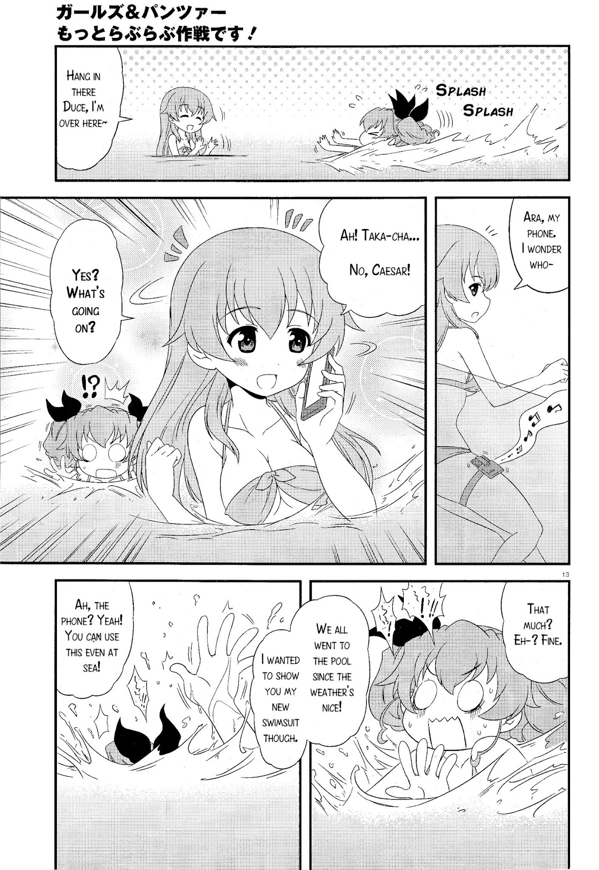 Girls & Panzer - Motto Love Love Sakusen desu! chapter 100 page 12