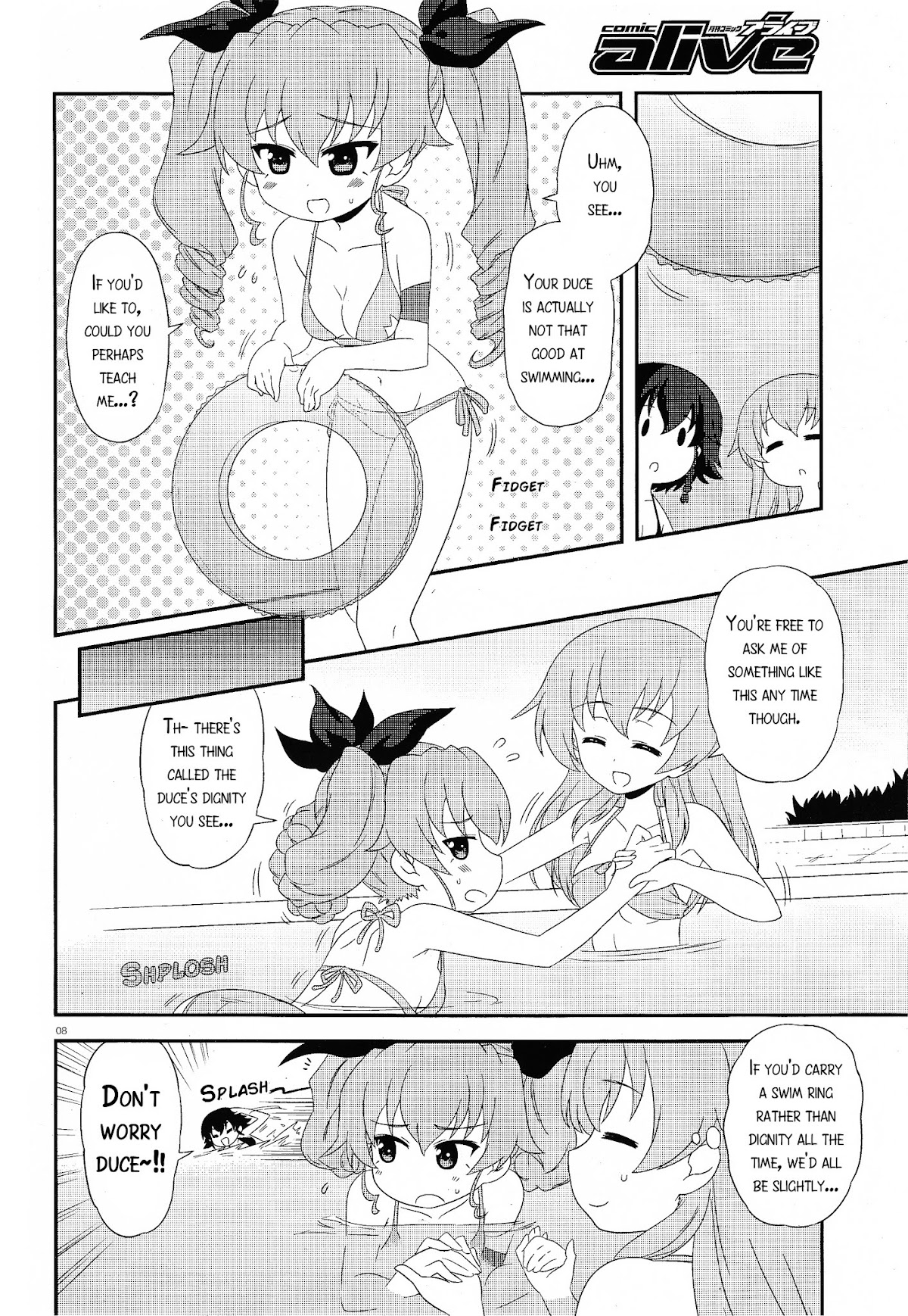 Girls & Panzer - Motto Love Love Sakusen desu! chapter 115 page 7