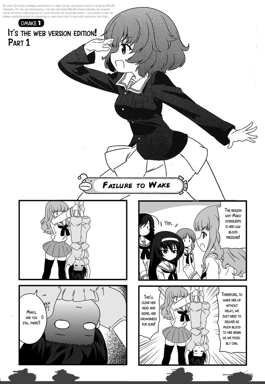 Girls & Panzer - Motto Love Love Sakusen desu! chapter 13.6 page 1