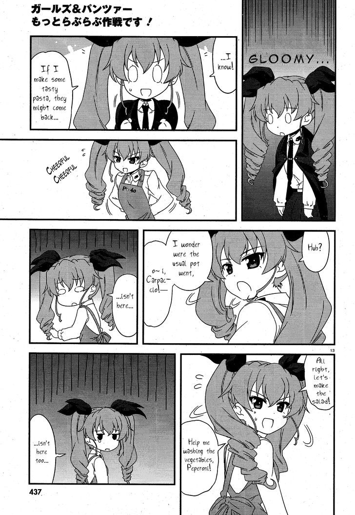 Girls & Panzer - Motto Love Love Sakusen desu! chapter 16 page 13