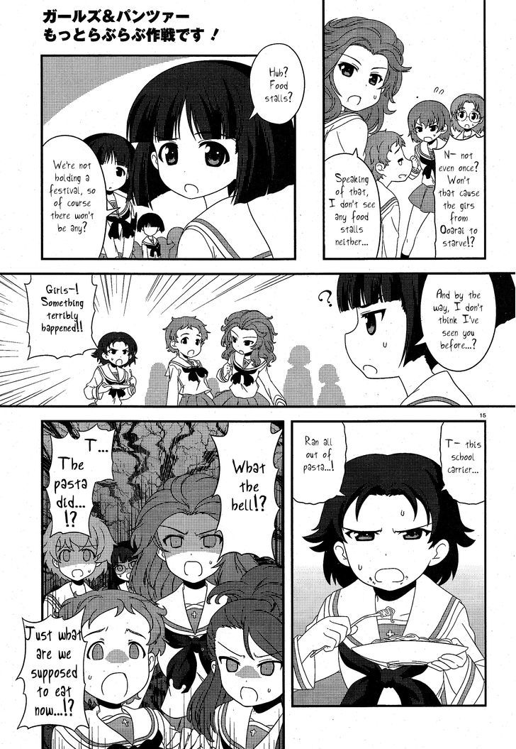Girls & Panzer - Motto Love Love Sakusen desu! chapter 16 page 15