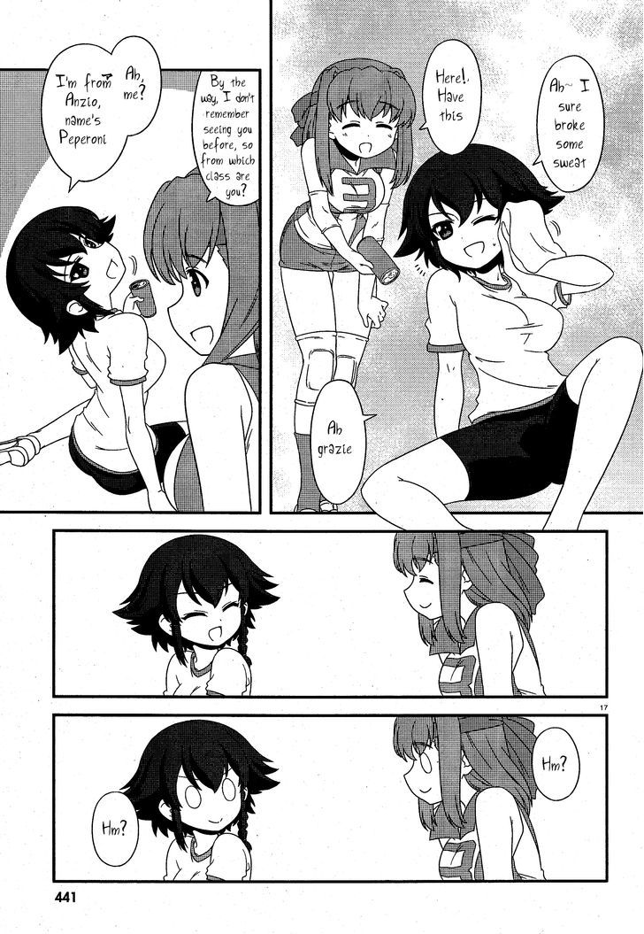 Girls & Panzer - Motto Love Love Sakusen desu! chapter 16 page 17
