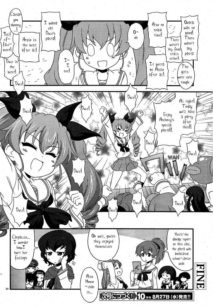 Girls & Panzer - Motto Love Love Sakusen desu! chapter 16 page 20