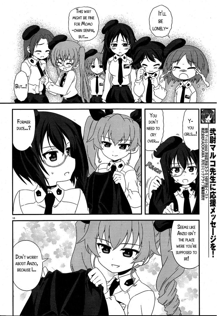 Girls & Panzer - Motto Love Love Sakusen desu! chapter 17 page 16
