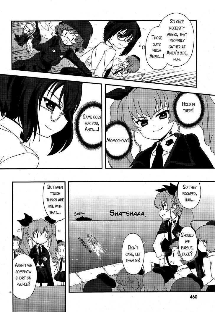 Girls & Panzer - Motto Love Love Sakusen desu! chapter 17 page 18