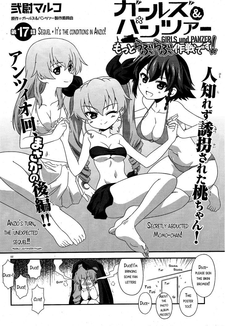 Girls & Panzer - Motto Love Love Sakusen desu! chapter 17 page 2