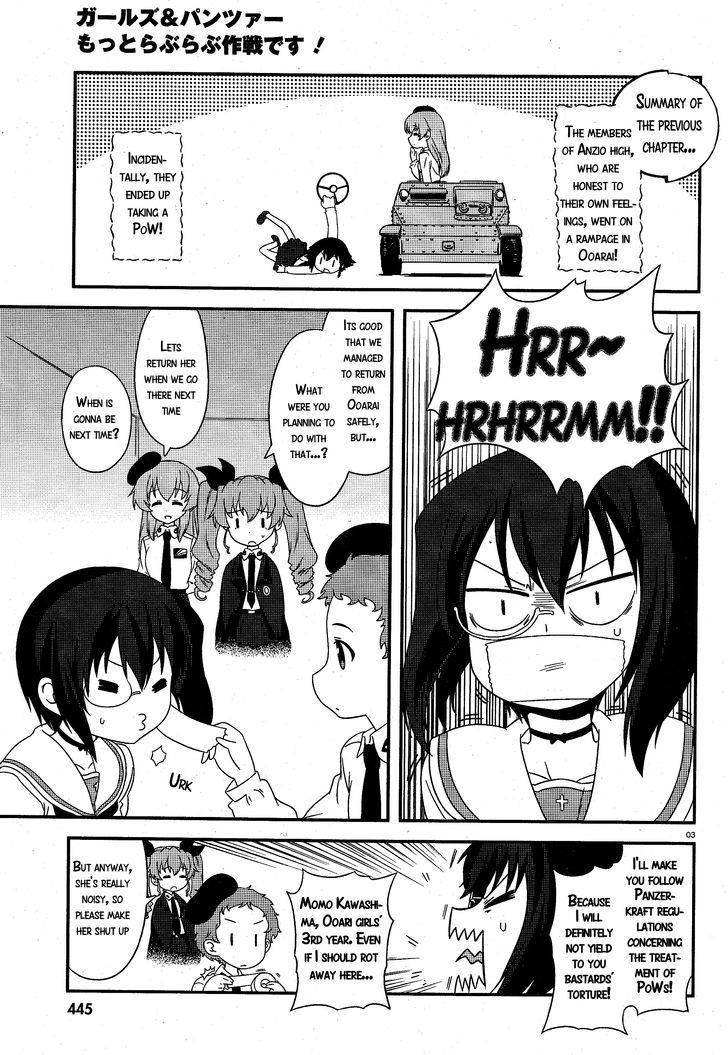 Girls & Panzer - Motto Love Love Sakusen desu! chapter 17 page 3