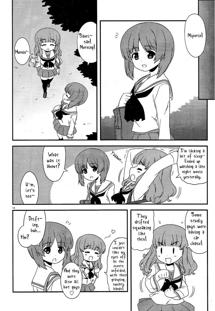Girls & Panzer - Motto Love Love Sakusen desu! chapter 20 page 14