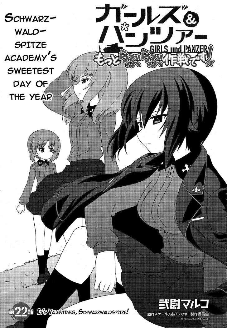 Girls & Panzer - Motto Love Love Sakusen desu! chapter 22 page 1