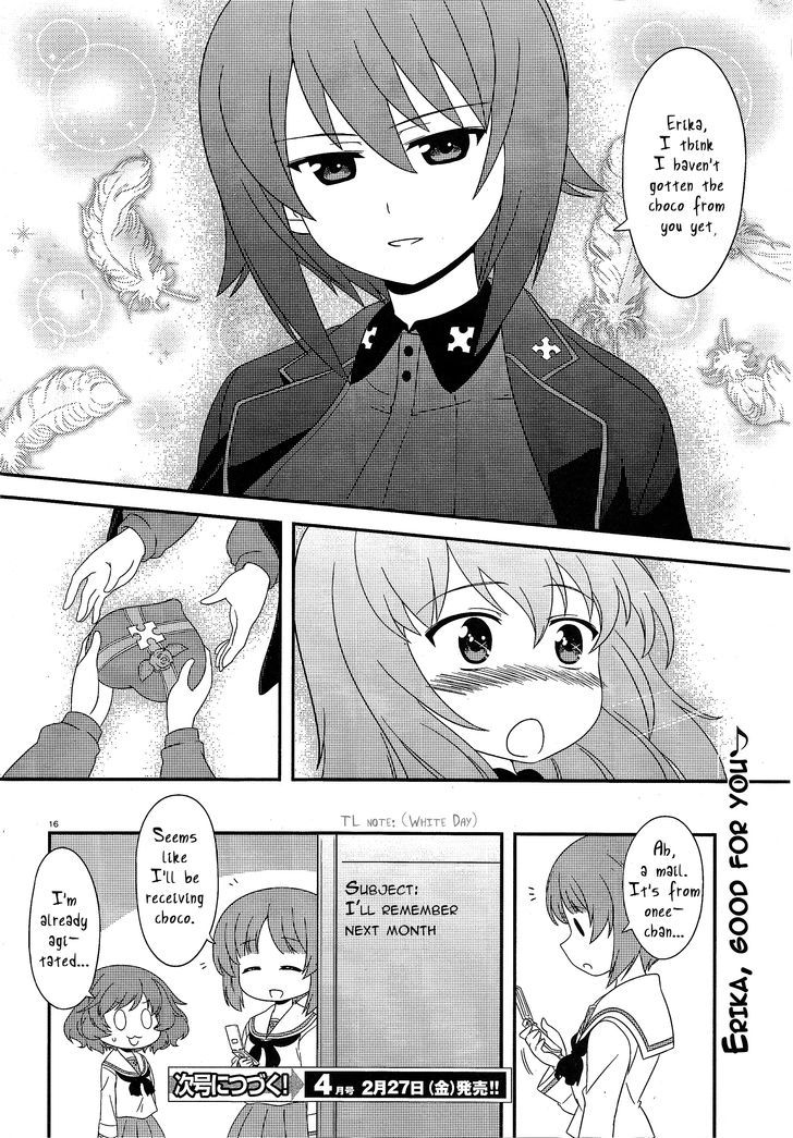 Girls & Panzer - Motto Love Love Sakusen desu! chapter 22 page 16