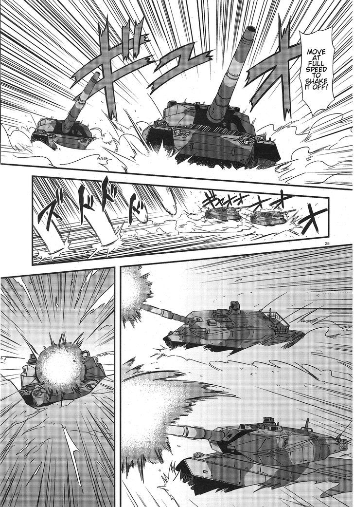 Girls & Panzer - Motto Love Love Sakusen desu! chapter 24 page 22