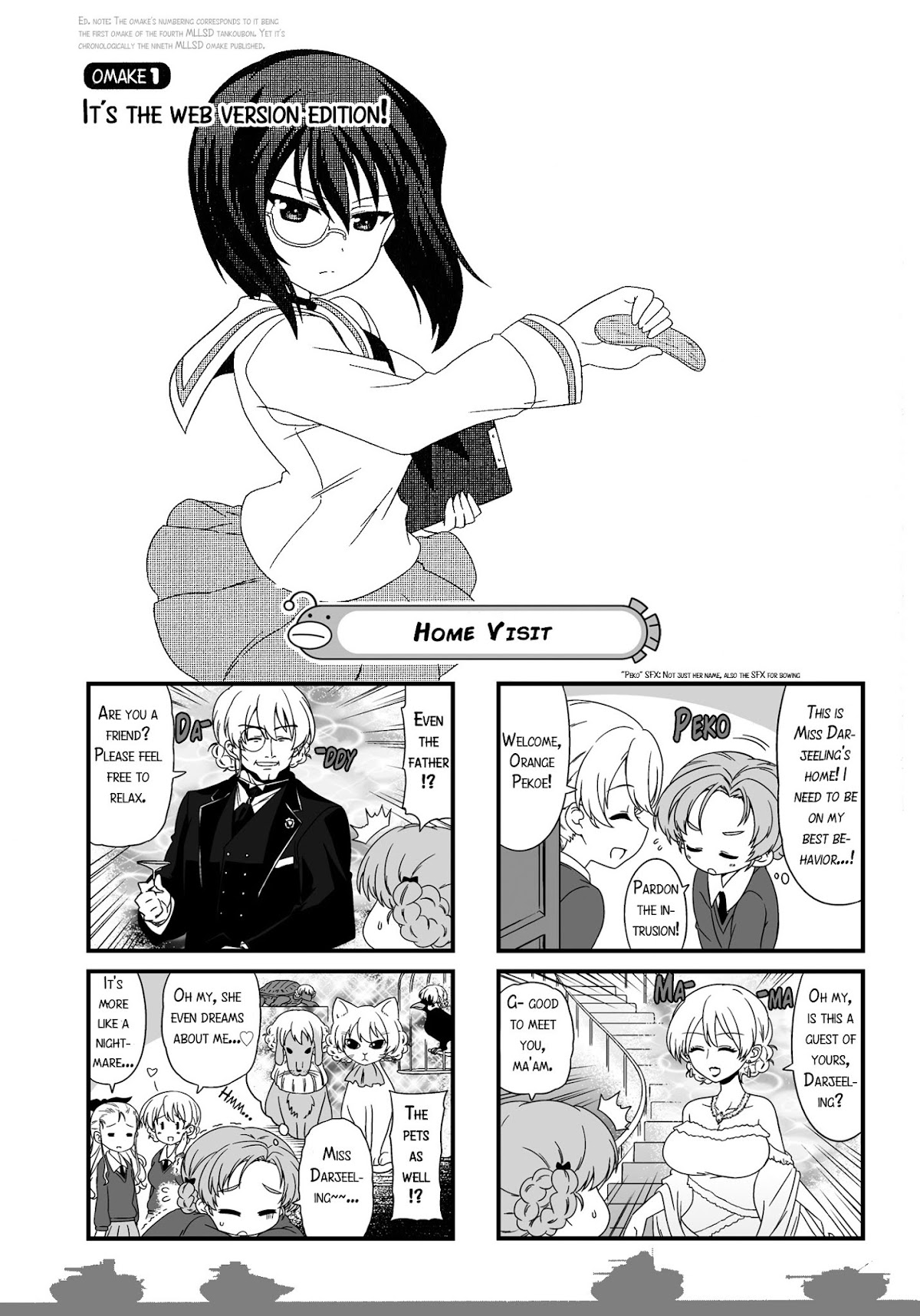 Girls & Panzer - Motto Love Love Sakusen desu! chapter 27.1 page 1