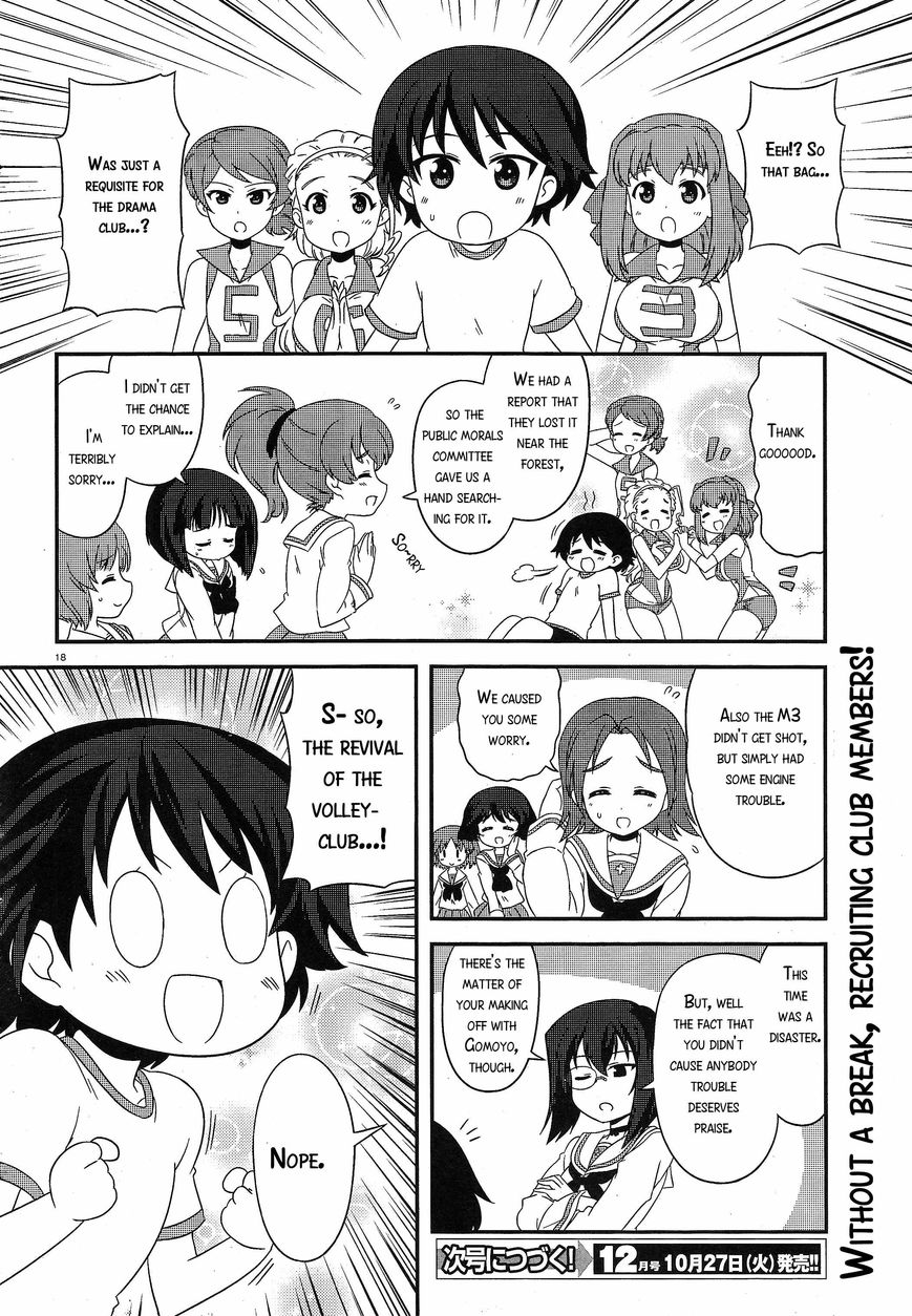 Girls & Panzer - Motto Love Love Sakusen desu! chapter 30 page 18