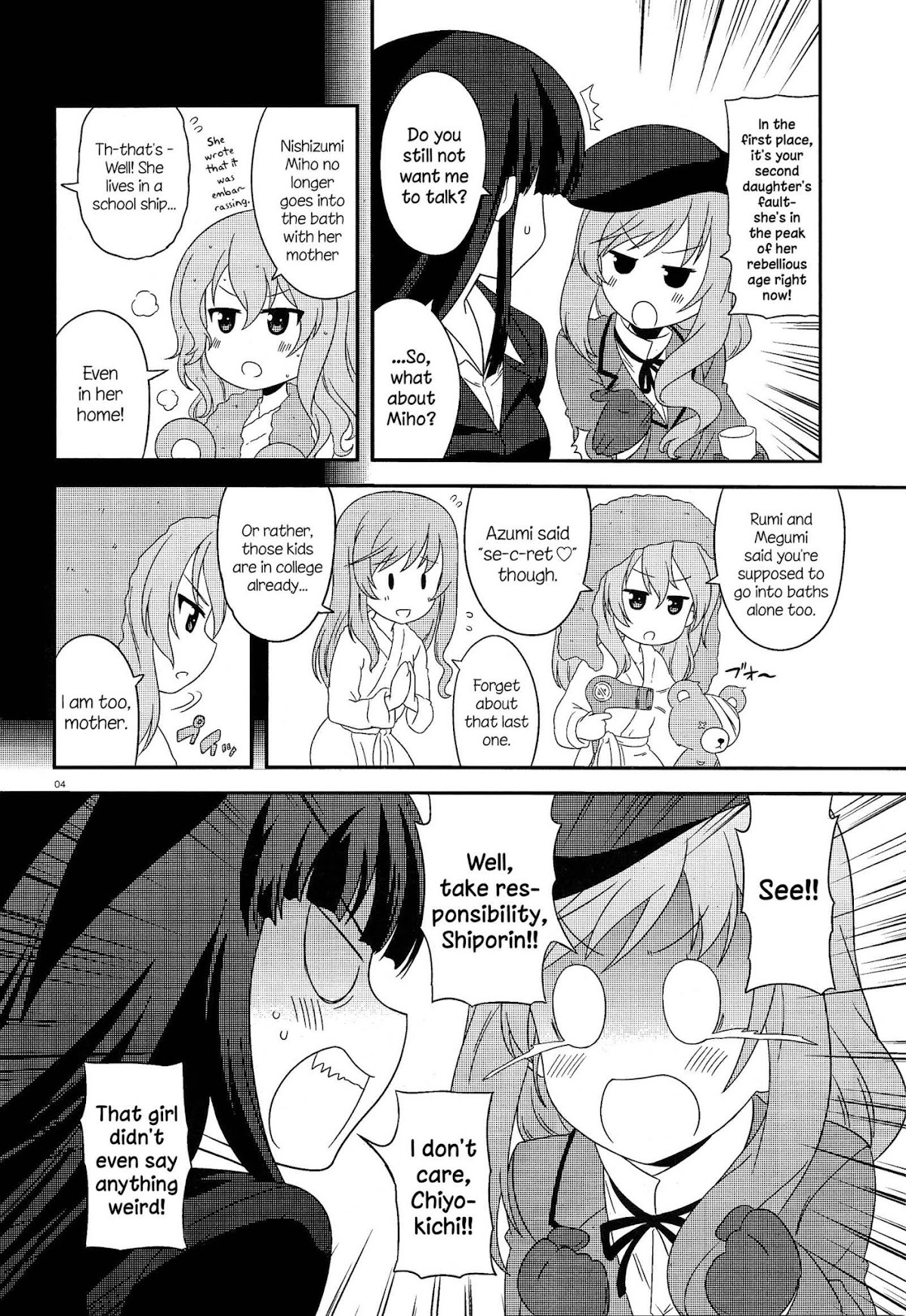 Girls & Panzer - Motto Love Love Sakusen desu! chapter 36 page 4