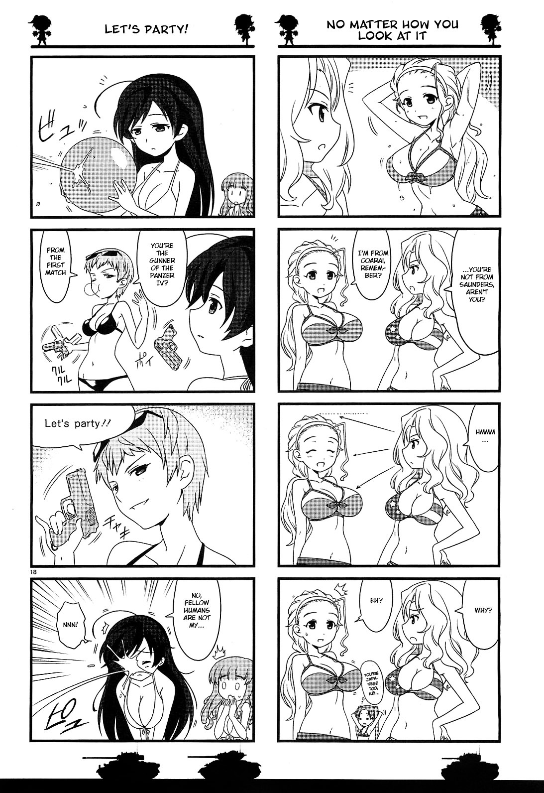 Girls & Panzer - Motto Love Love Sakusen desu! chapter 4 page 18