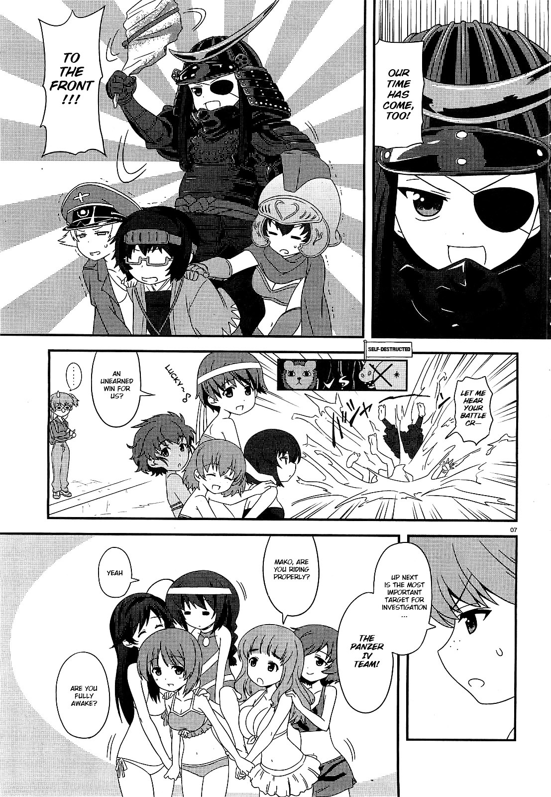 Girls & Panzer - Motto Love Love Sakusen desu! chapter 4 page 7