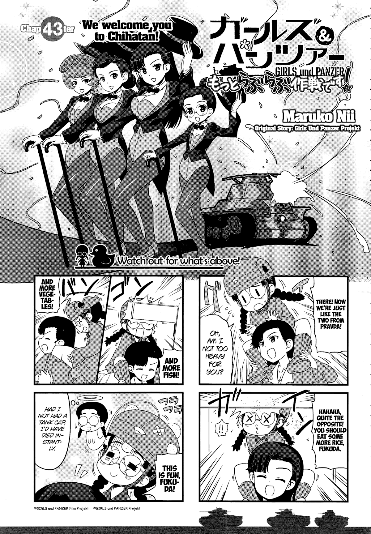 Girls & Panzer - Motto Love Love Sakusen desu! chapter 43 page 1