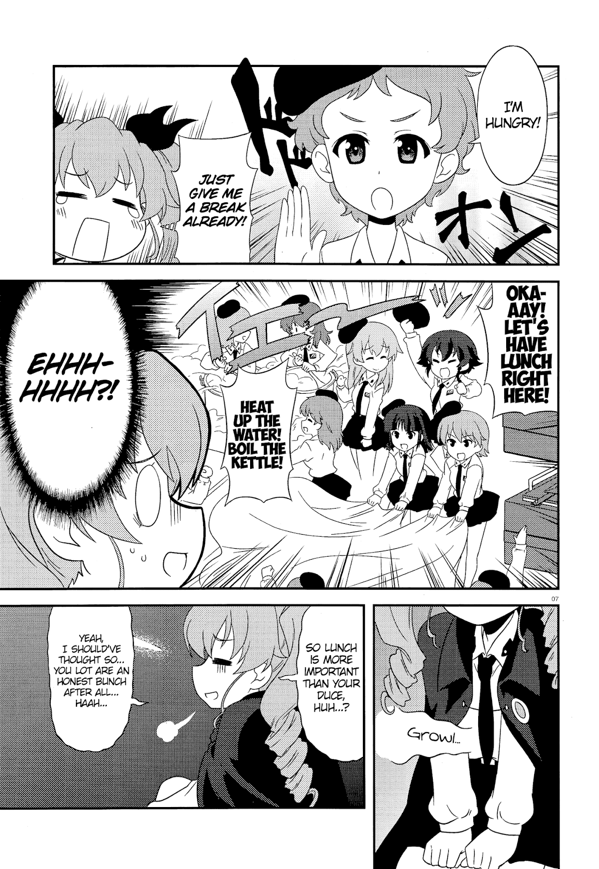 Girls & Panzer - Motto Love Love Sakusen desu! chapter 44 page 7