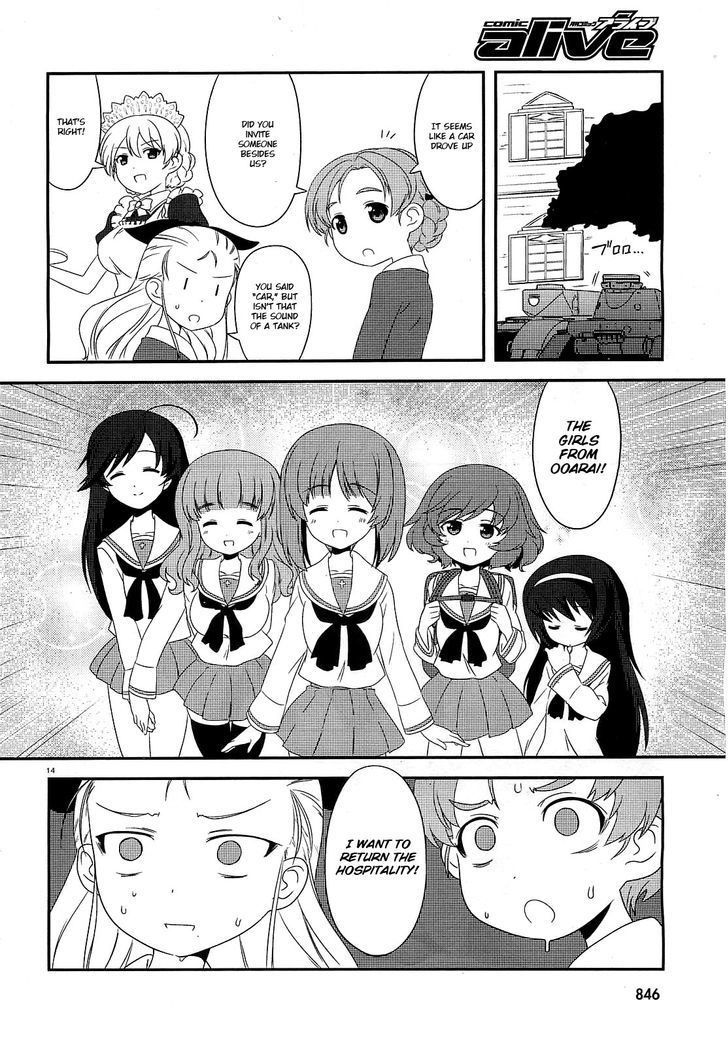 Girls & Panzer - Motto Love Love Sakusen desu! chapter 5 page 14