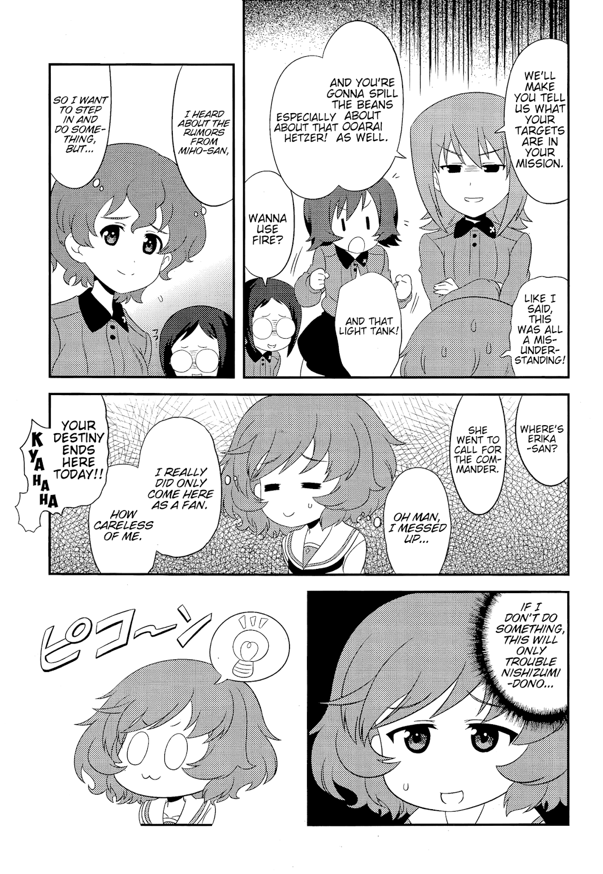 Girls & Panzer - Motto Love Love Sakusen desu! chapter 52 page 9