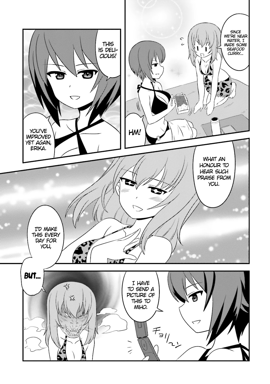 Girls & Panzer - Motto Love Love Sakusen desu! chapter 55 page 11