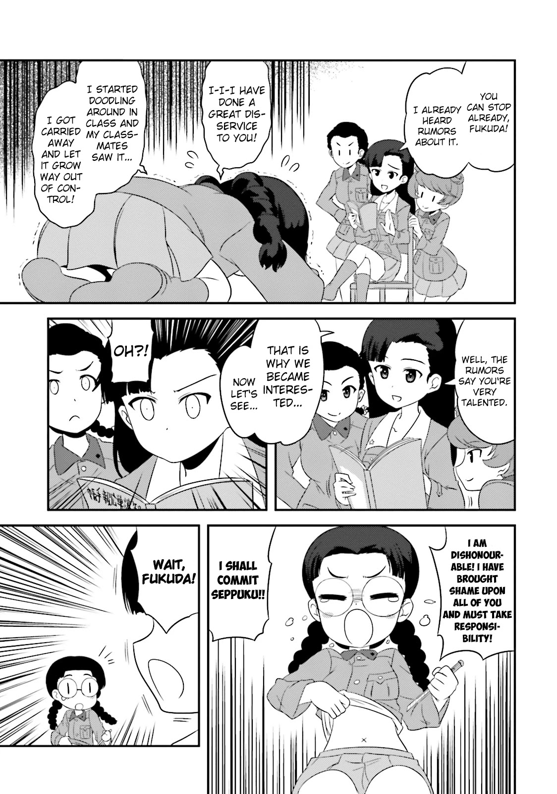 Girls & Panzer - Motto Love Love Sakusen desu! chapter 58 page 5