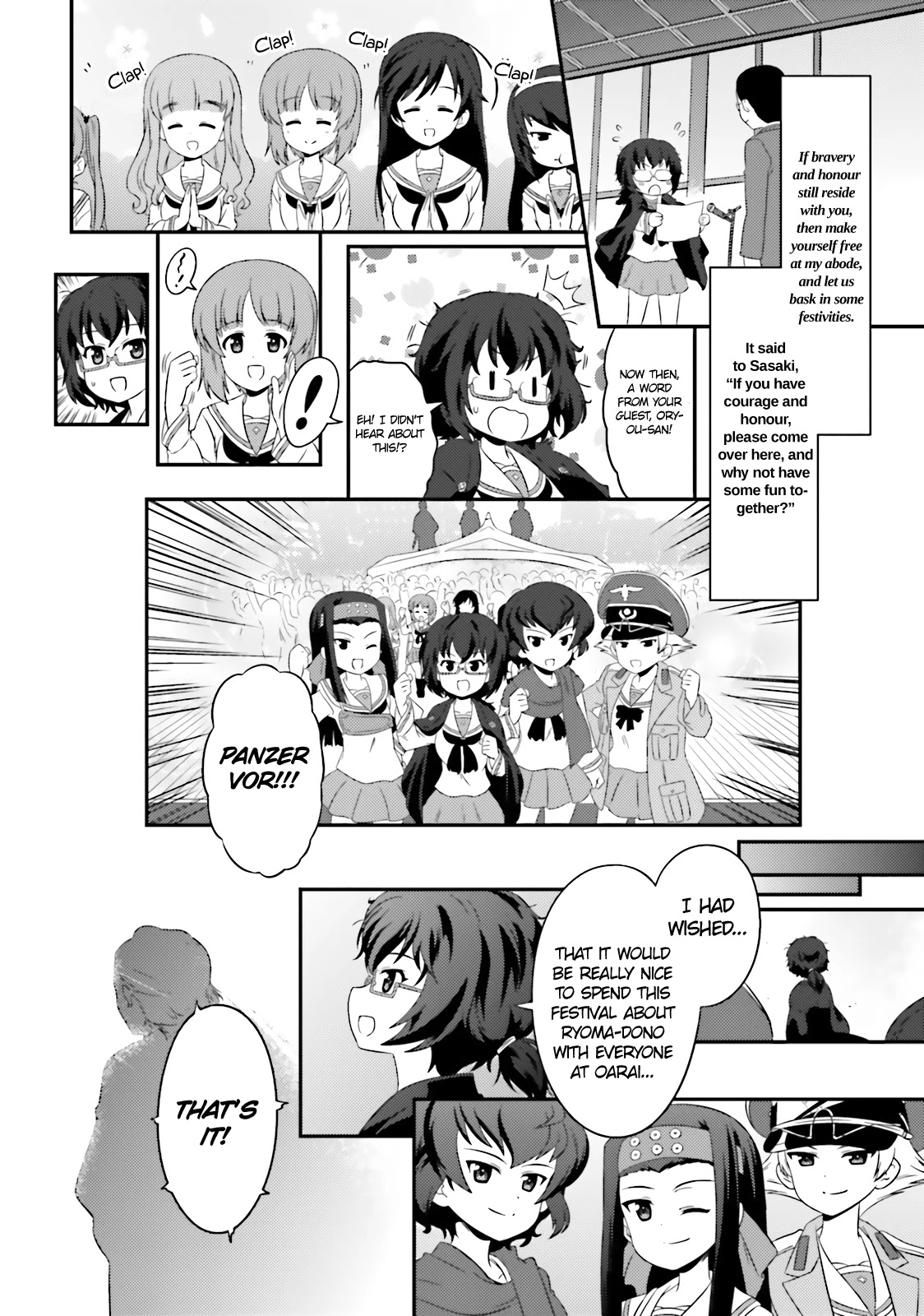 Girls & Panzer - Motto Love Love Sakusen desu! chapter 62 page 28