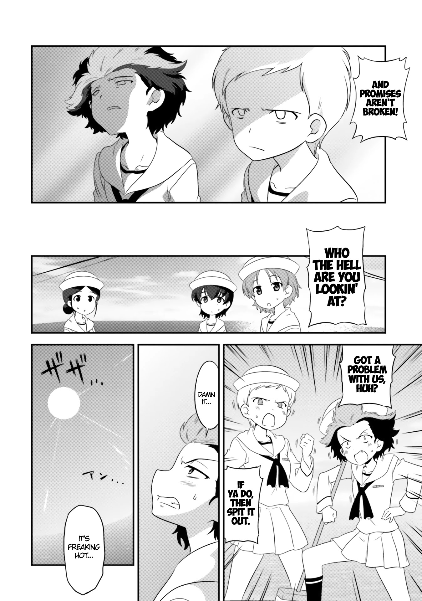 Girls & Panzer - Motto Love Love Sakusen desu! chapter 64 page 12