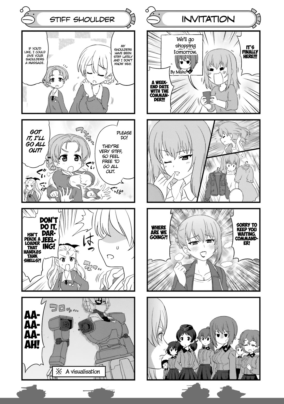 Girls & Panzer - Motto Love Love Sakusen desu! chapter 66.5 page 8