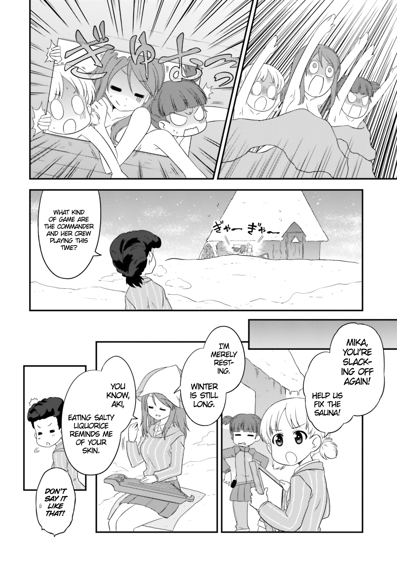 Girls & Panzer - Motto Love Love Sakusen desu! chapter 66 page 12