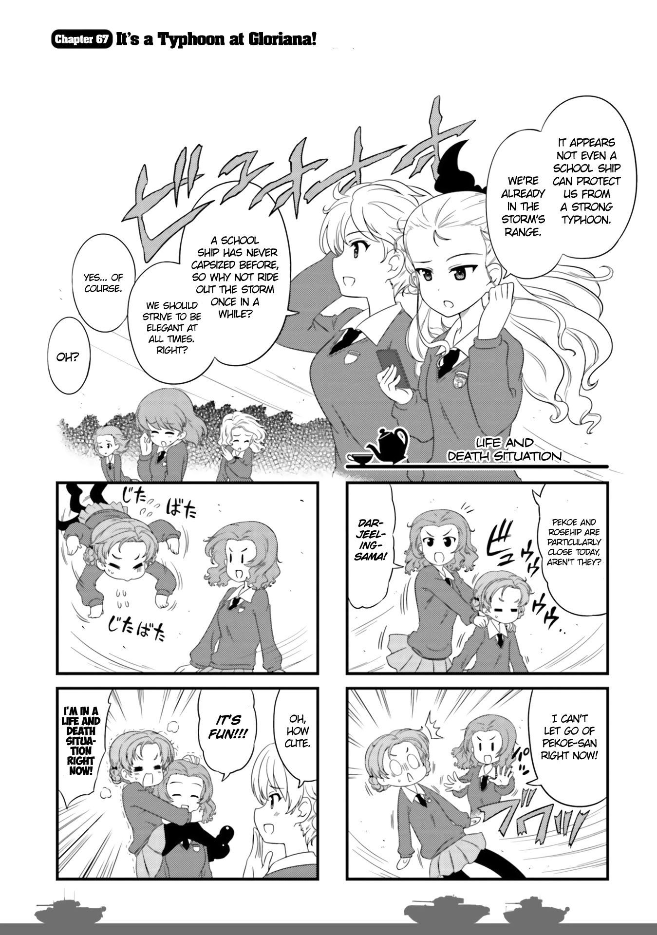 Girls & Panzer - Motto Love Love Sakusen desu! chapter 67 page 1