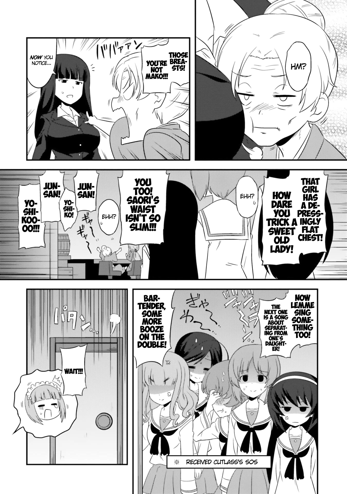 Girls & Panzer - Motto Love Love Sakusen desu! chapter 68.2 page 8