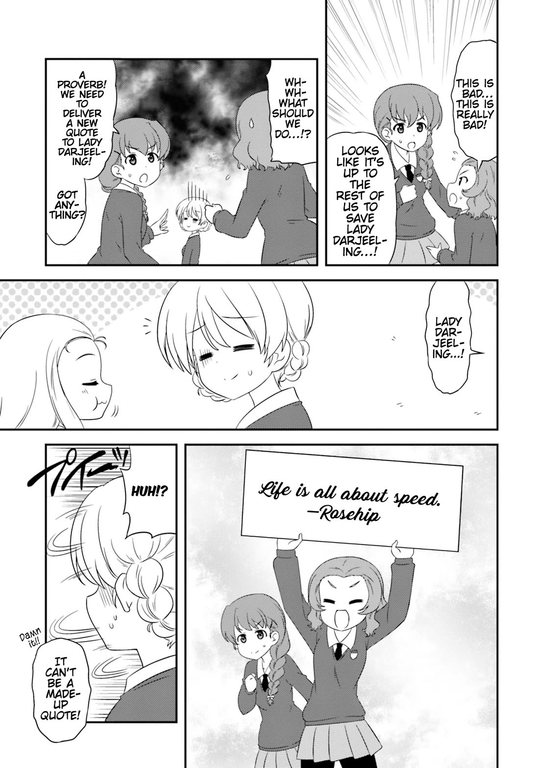 Girls & Panzer - Motto Love Love Sakusen desu! chapter 73 page 9