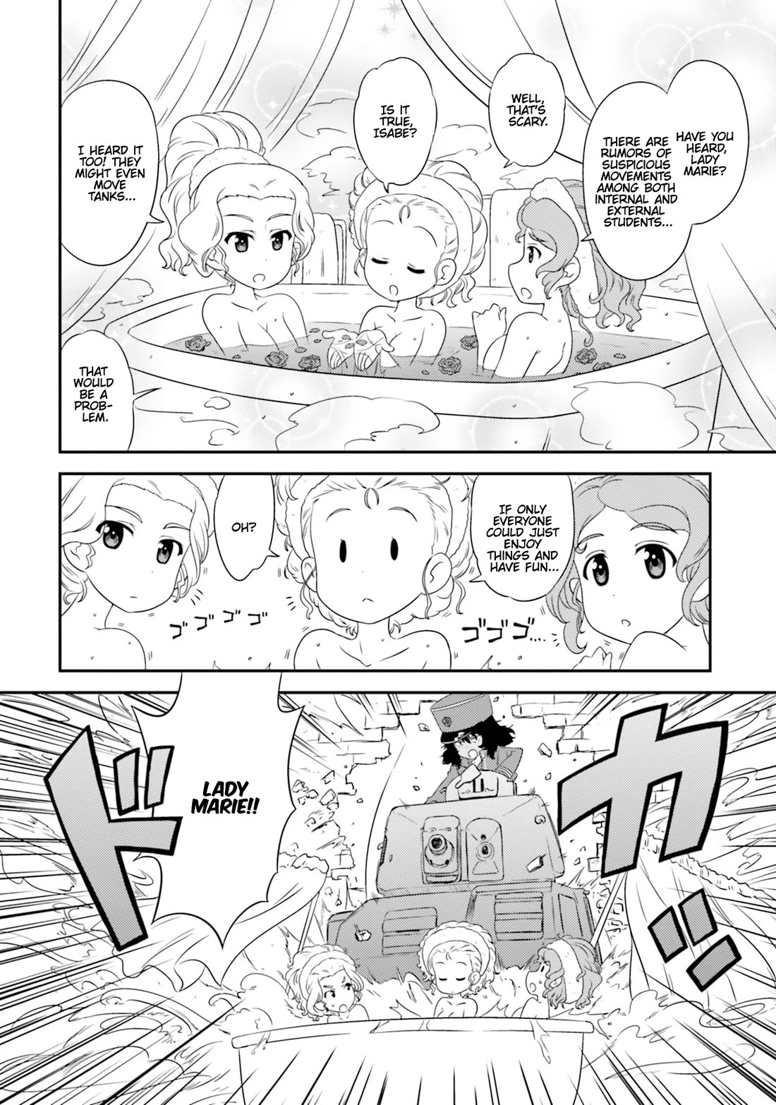 Girls & Panzer - Motto Love Love Sakusen desu! chapter 76 page 13