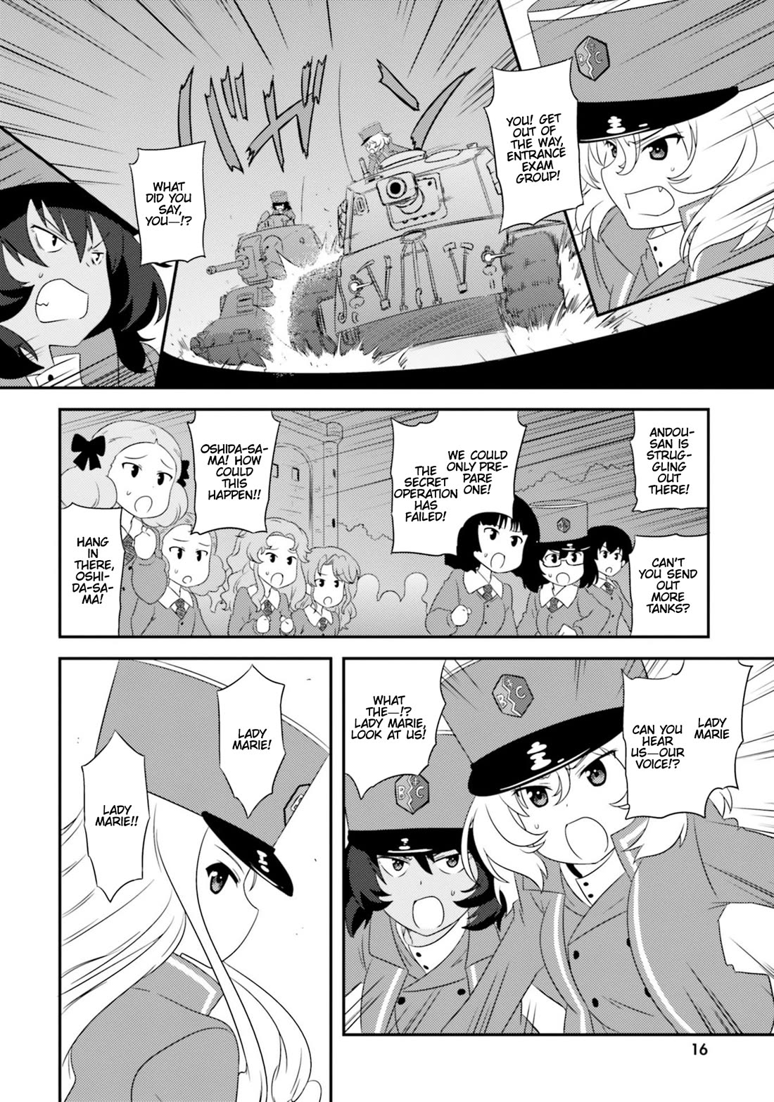 Girls & Panzer - Motto Love Love Sakusen desu! chapter 76 page 17
