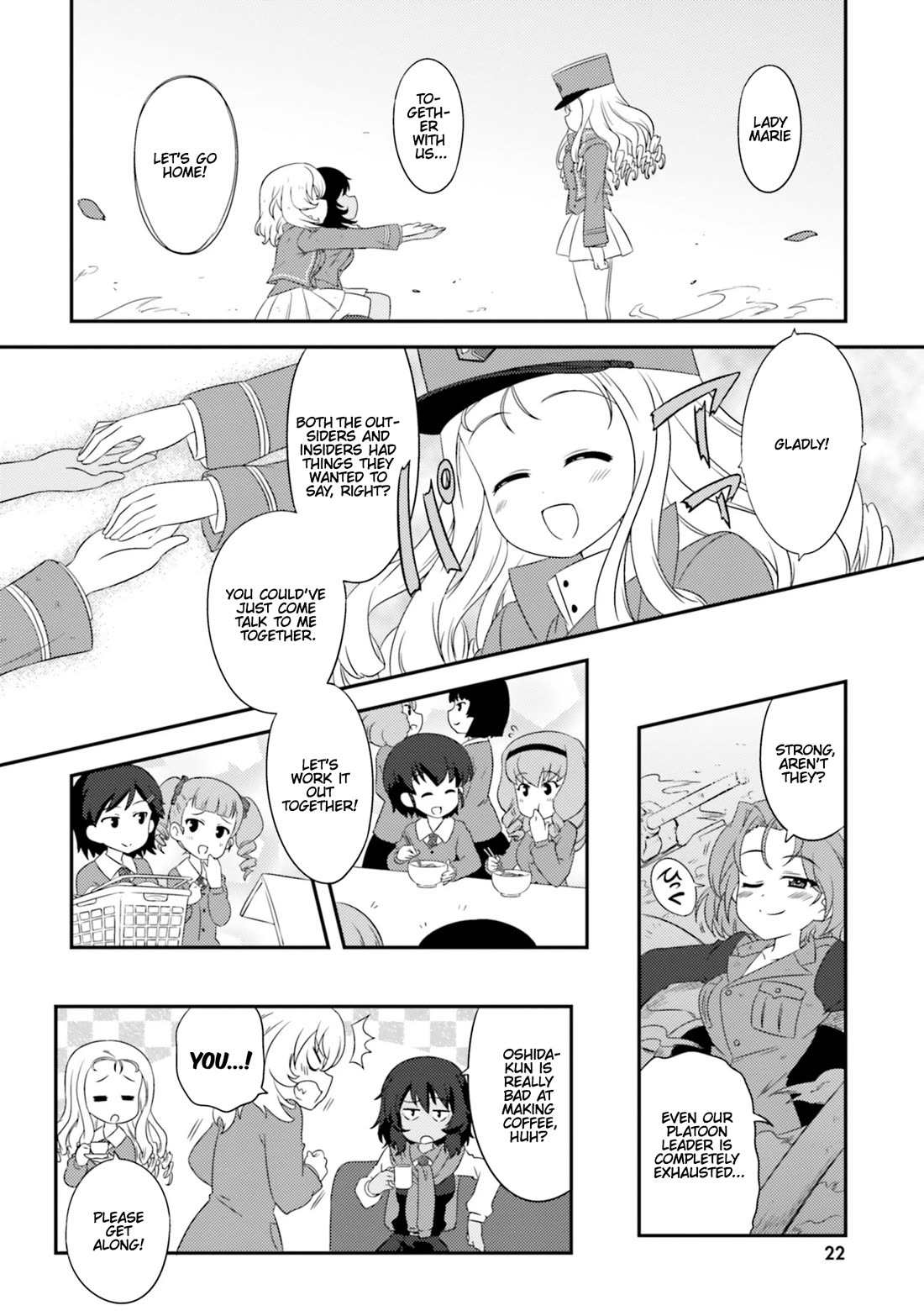 Girls & Panzer - Motto Love Love Sakusen desu! chapter 76 page 23