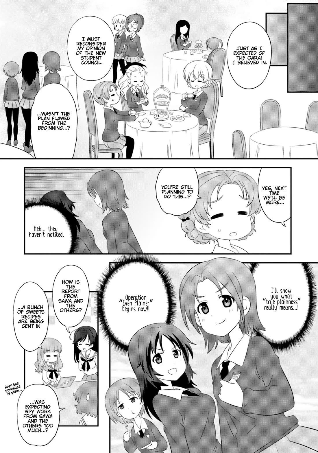 Girls & Panzer - Motto Love Love Sakusen desu! chapter 79 page 14