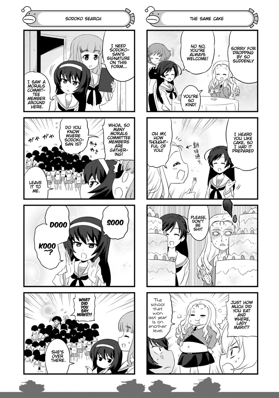 Girls & Panzer - Motto Love Love Sakusen desu! chapter 82.1 page 3