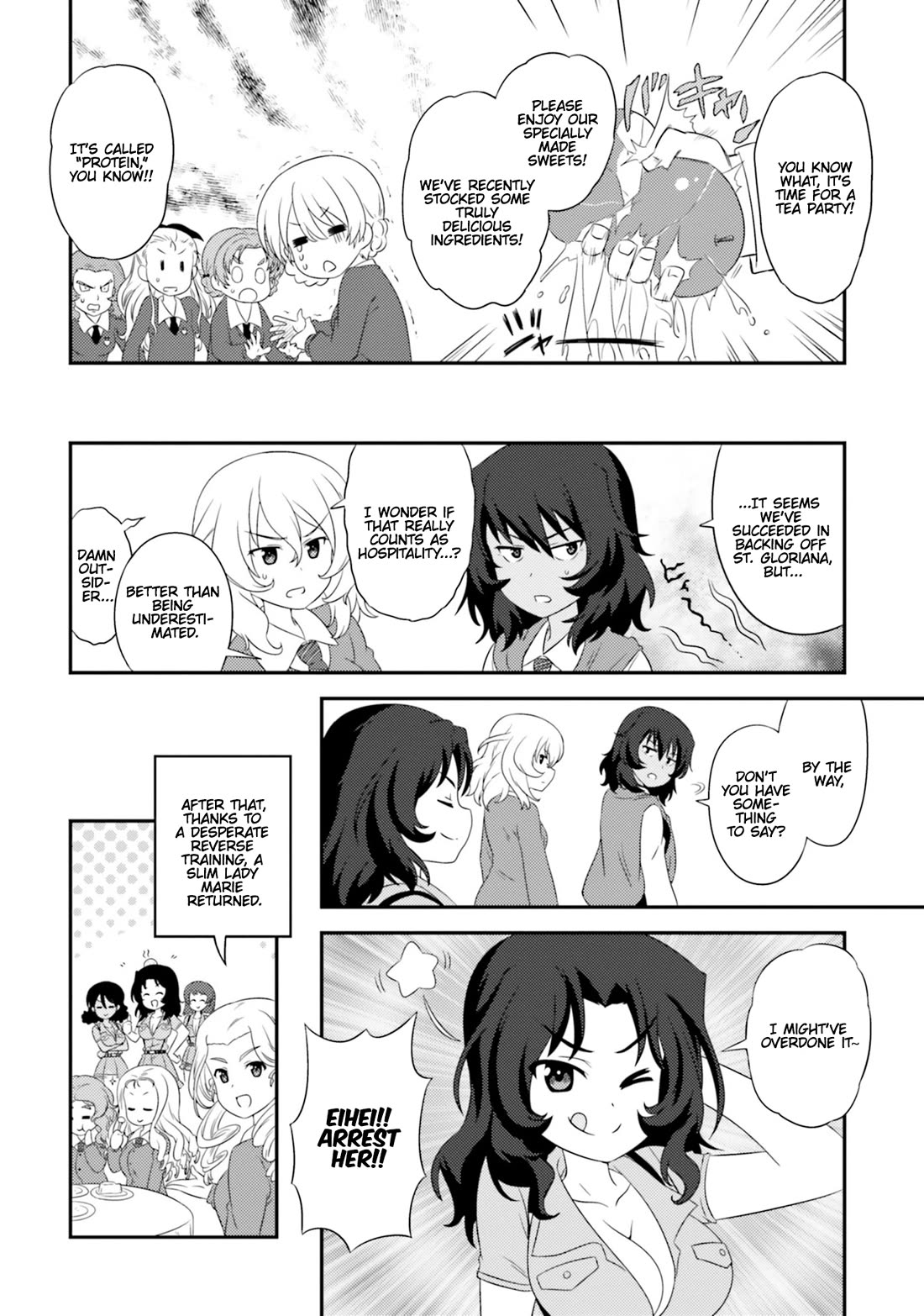 Girls & Panzer - Motto Love Love Sakusen desu! chapter 82.4 page 10