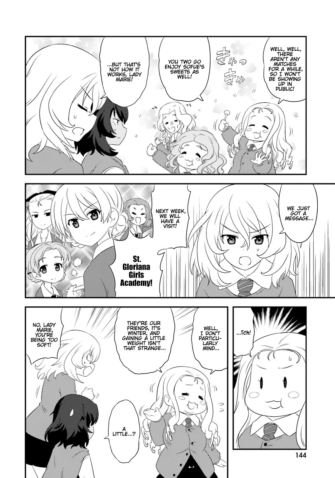 Girls & Panzer - Motto Love Love Sakusen desu! chapter 82.4 page 4