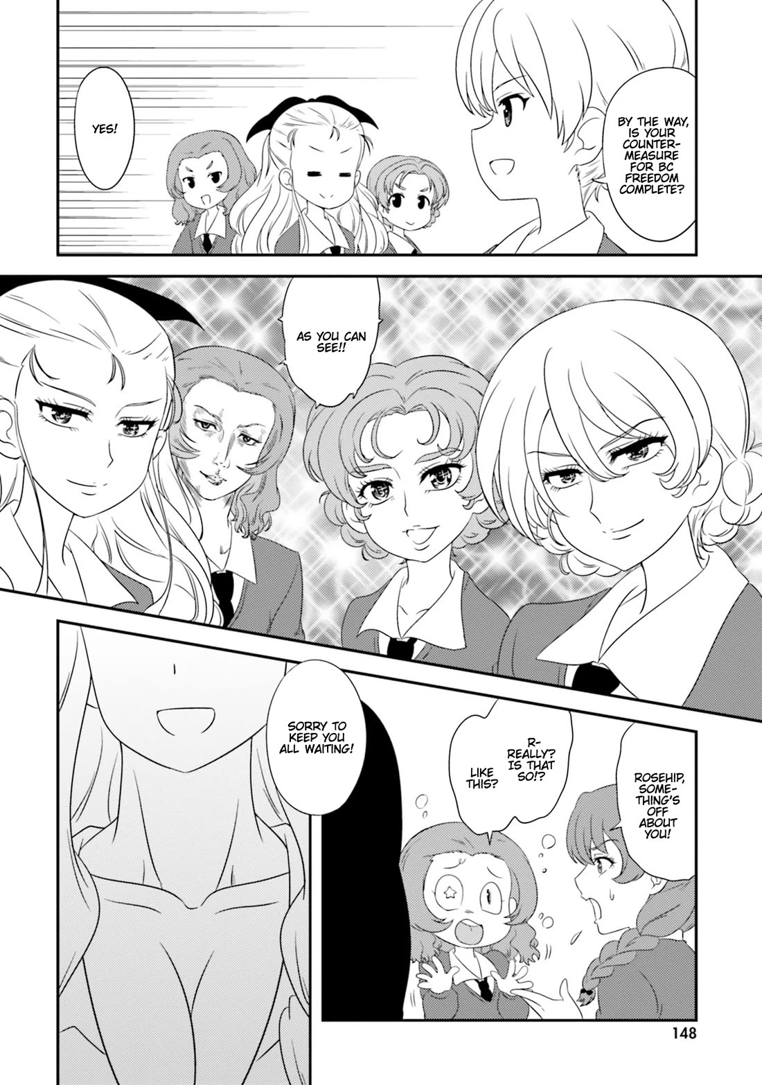 Girls & Panzer - Motto Love Love Sakusen desu! chapter 82.4 page 8