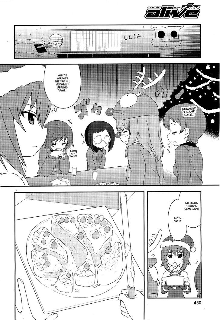 Girls & Panzer - Motto Love Love Sakusen desu! chapter 9 page 14