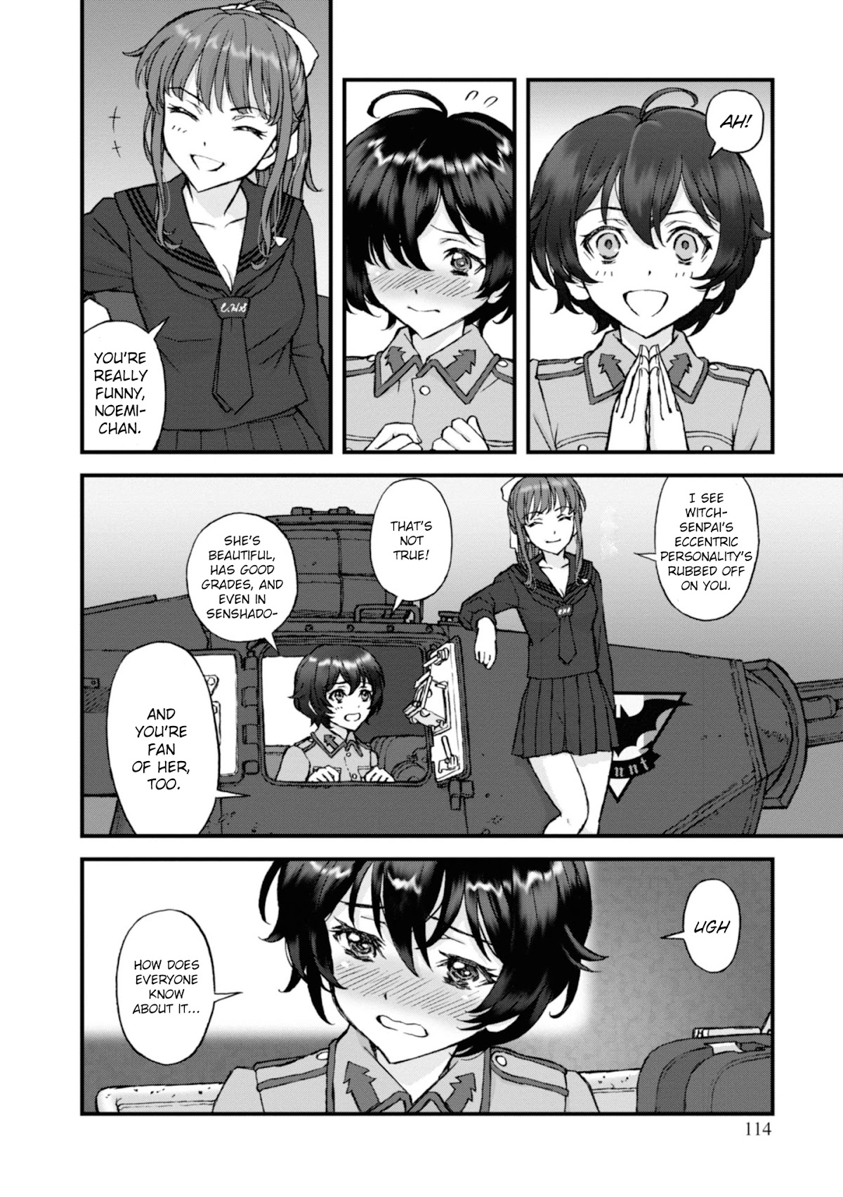 GIRLS und PANZER - The Fir Tree and the Iron-Winged Witch chapter 10 page 3
